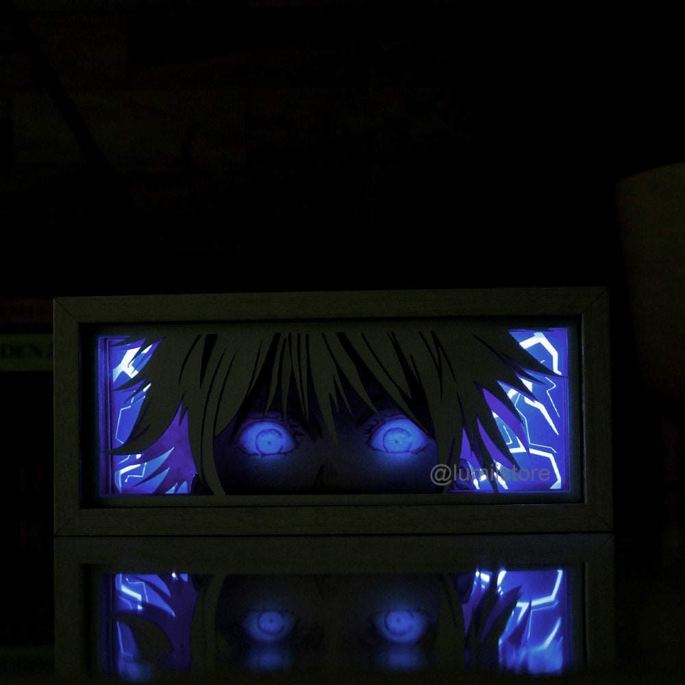 Anime Lightbox Template for Cricut Projects DIY, Silhouette Studio ...