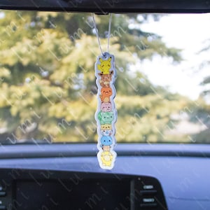 Collect them all I Anime Air Fresheners, cute animal characters Gotta Catch 'em all!