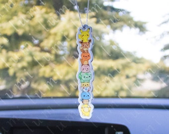 Anime Charaktere Lufterfrischer, niedliches stapelbares Design