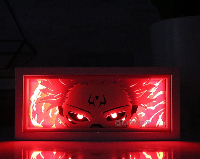 Anime Lightbox Anime Inspired Night Light Anime Inspired LED Light Box