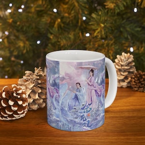 A Moment But Forever Cdrama Ceramic Mug, Perfect Gift for Chinese Drama Fans, Tea or Coffee Drinkers Mug, Ideal For Cdrama Mug Collectors