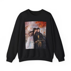 Love Between Fairy And Devil Cdrama Sweatshirt, Chinese Artwork Sweater, Cozy Pullover Gift for Historical Cdrama Lover Fans