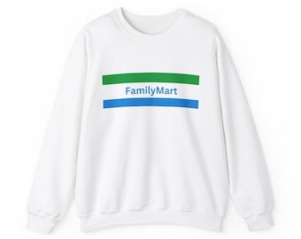 Family Mart Japan Sweatshirt, Cozy Unisex Sweater for Everyday Wear, Perfect for Casual Outings, Great Gift for Family, Relaxed Style