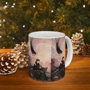 Love Between Fairy And Devil Ceramic Mug 2, Perfect Gift for Couples, Coffee Mugs, Ideal for Cdrama Collectors, Cute Home Decor