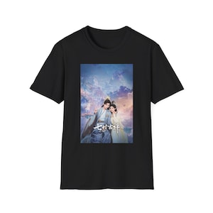 Love You Seven Times Cdrama T-Shirt, Cozy Couple Tee, Chinese Artwork Shirt, Romantic Gift for Historical Cdrama Fans, Ideal for Date Nights