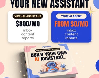 Leitfaden zur Einrichtung eines KI-Assistenten 2026 | Erstellen Sie Ihren eigenen KI-Agenten für Ihr Unternehmen in nur einem Nachmittag | Alternative zum virtuellen Assistenten | E-Book-PDF-Anleitung