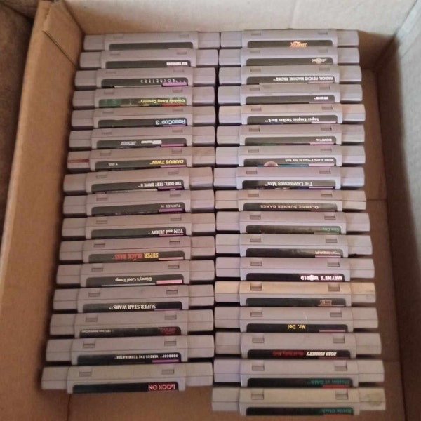 Super Nintendo Games