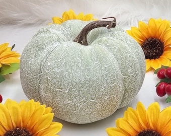 6 "x 5" Decorazione tavolo zucca artificiale, decorazione zucca di Halloween, zucca di Halloween, torte autunnali, decorazione autunnale