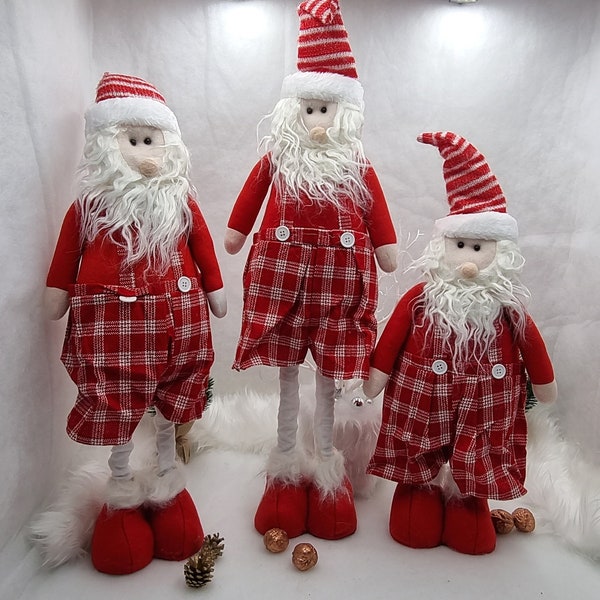 32" Weihnachtsmann, Weihnachtliches Tablett Deko, Weihnachtsdekoration, Weihnachtsmann Figur, Weihnachtsmann, musical Santa Claus.