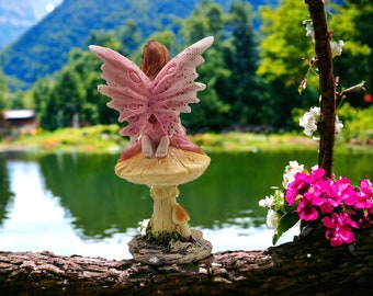⍋˒˒Forest fairy ☽⋆゜ Amazon.com: Ebros Amy Brown Forest Willow Nice Fairy Sitting