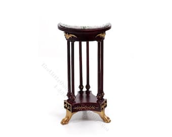 Dockhus Miniatyr Mahogany Empire Växtställ