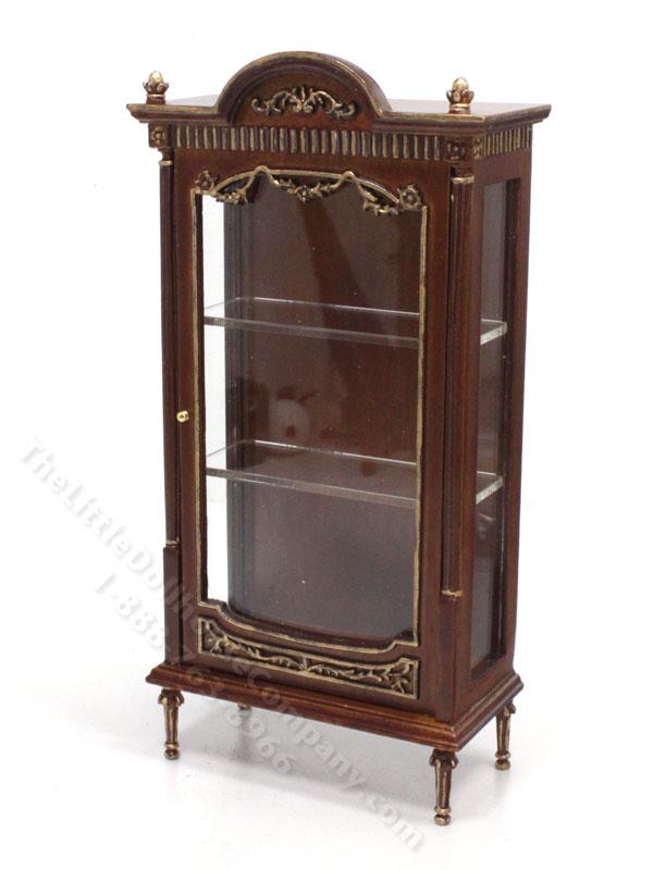 Dollhouse Miniature Walnut Wardrobe