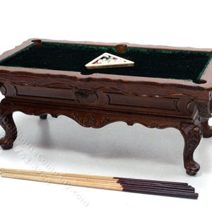 Puppenhaus Miniatur Billardtisch