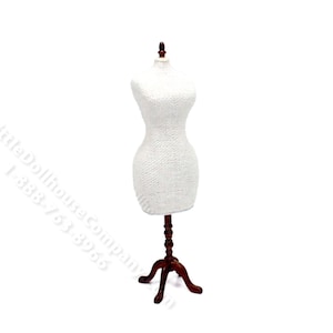 Dollhouse Miniature Dress Makers Mannequin