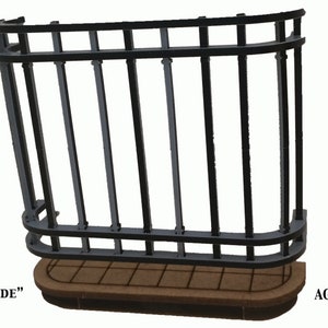 Dollhouse Miniature Straight Llopis Balcony