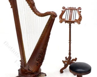 Dockhus Miniatyr Harpa Set