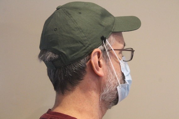 Ear Saver Hat Clips 4 Pack Face Mask 