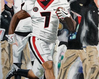UGA Running back D’Andre Swift