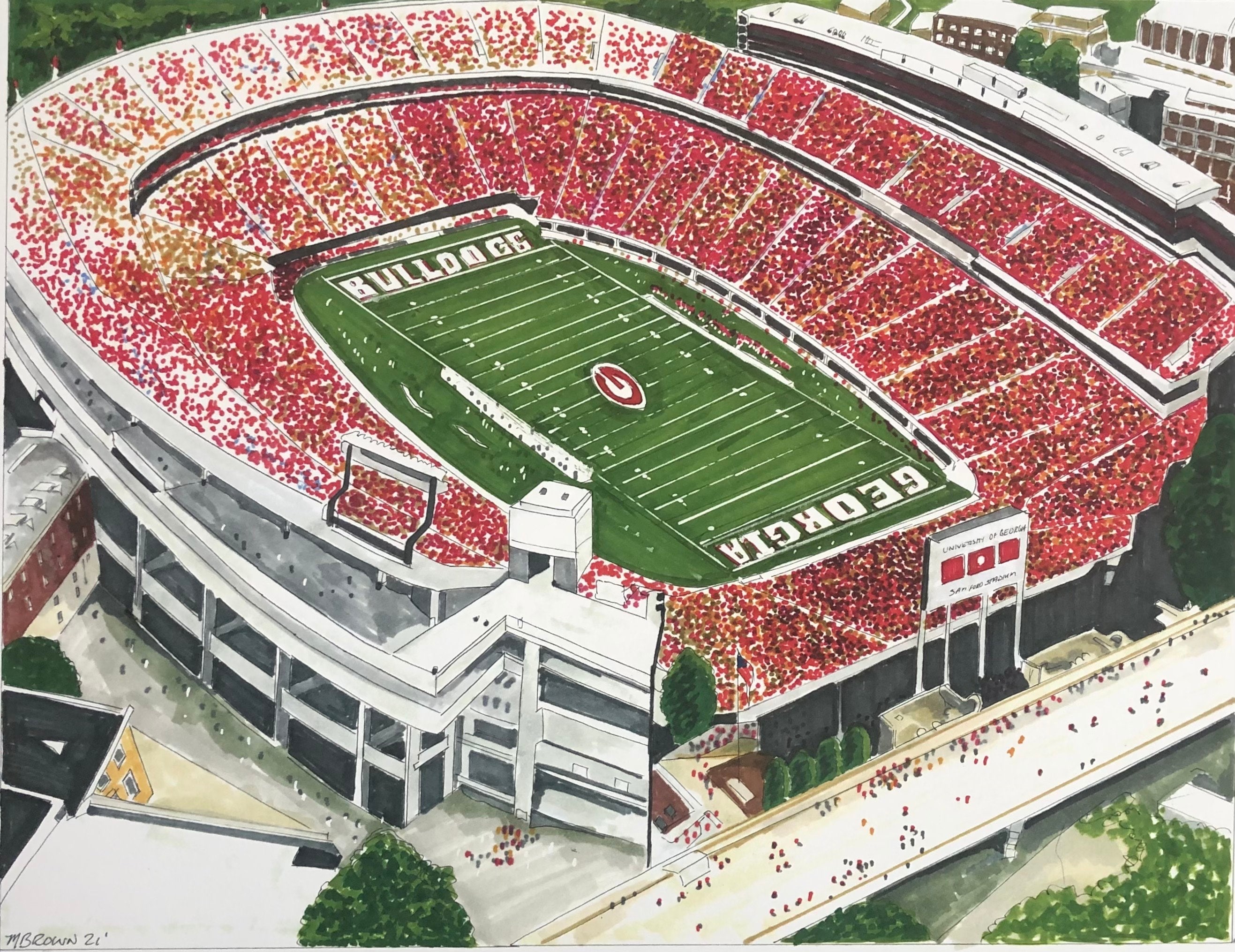 UGA Sanford Stadium
