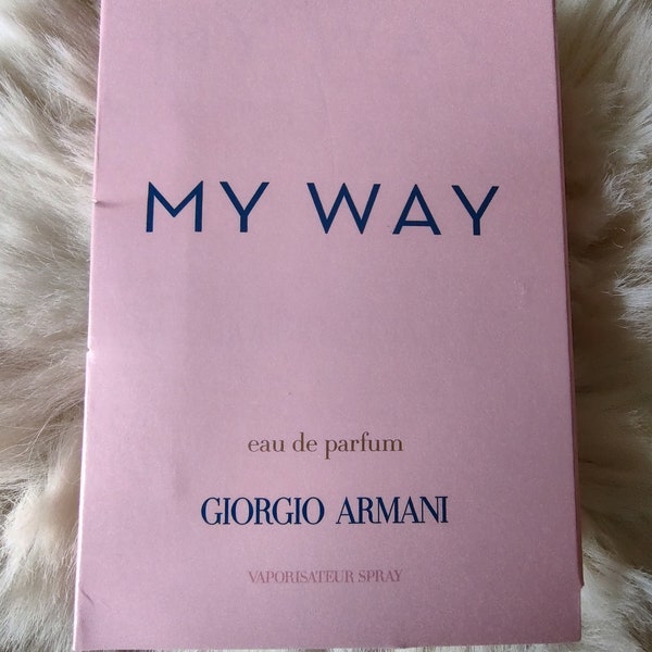 Giorgio Armani My Way Perfume Mini Fragrance Sample Gift Parfum For Everyday Beauty Essentials Designer Fragrance Scent Tester Perfume