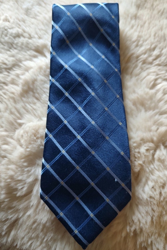 Ralph Lauren US Polo ASSN Dark Blue Silk Shirt Tie