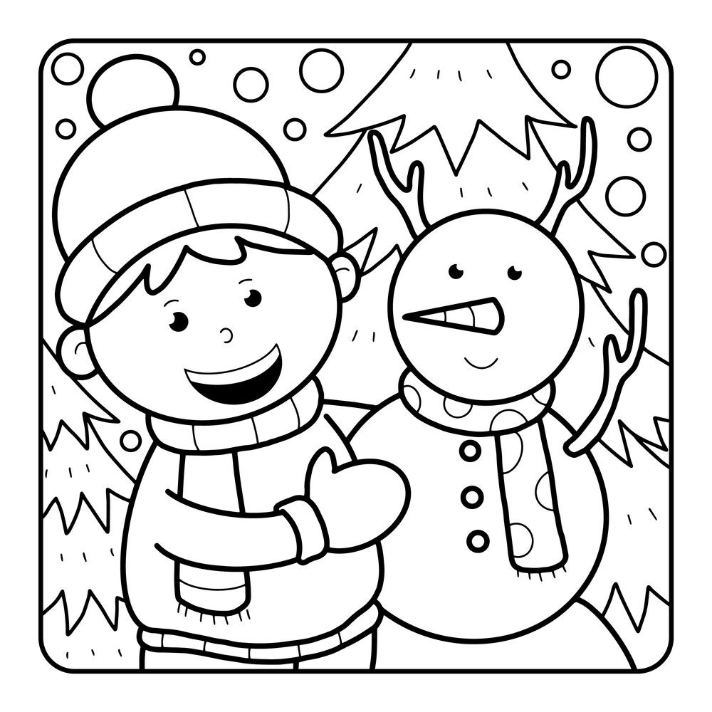48 Enchanting Christmas Coloring Book - Etsy