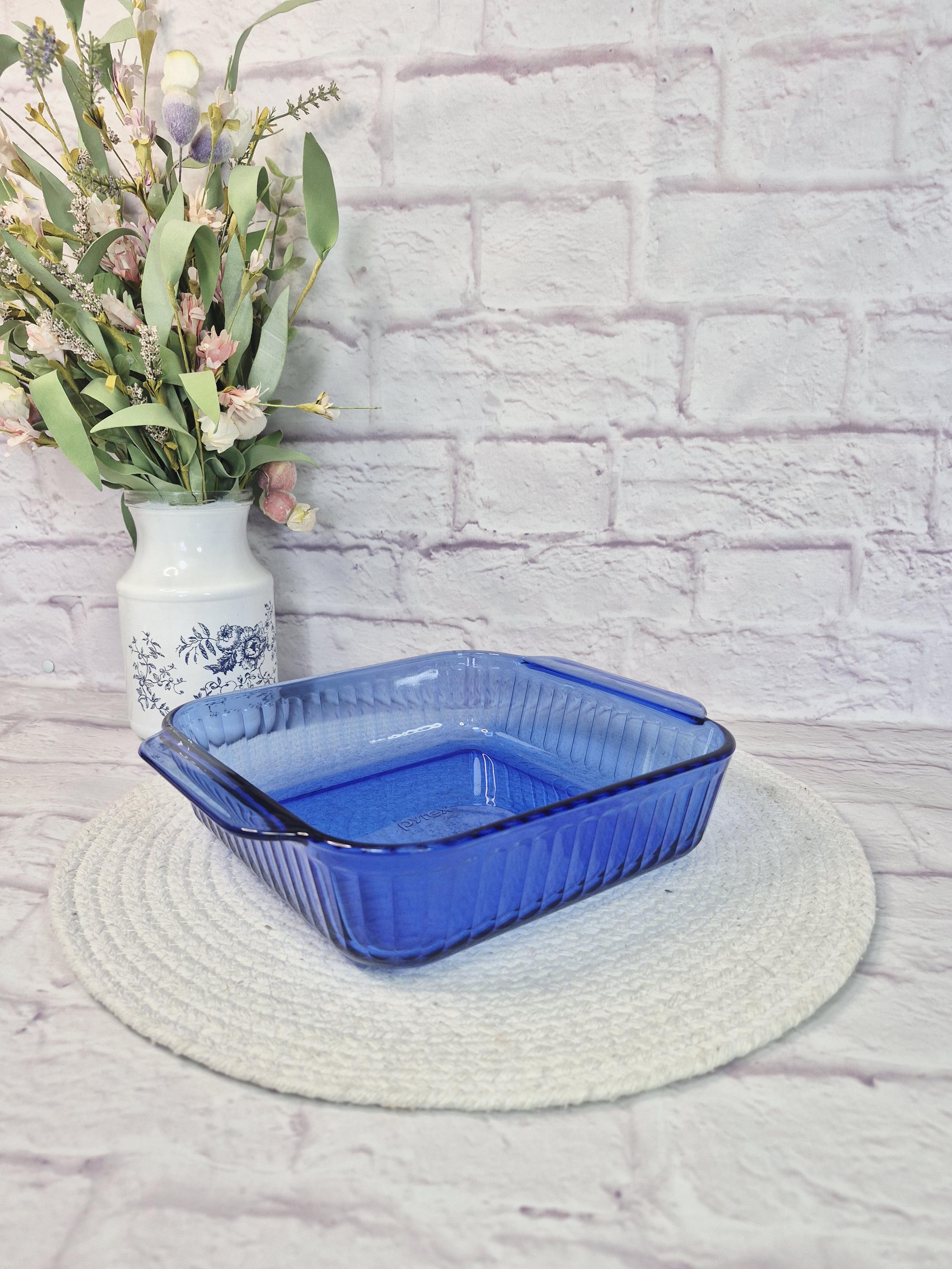 Anchor Hocking Cobalt Blue Casserole Dish Blue 8x8 Baking Glass