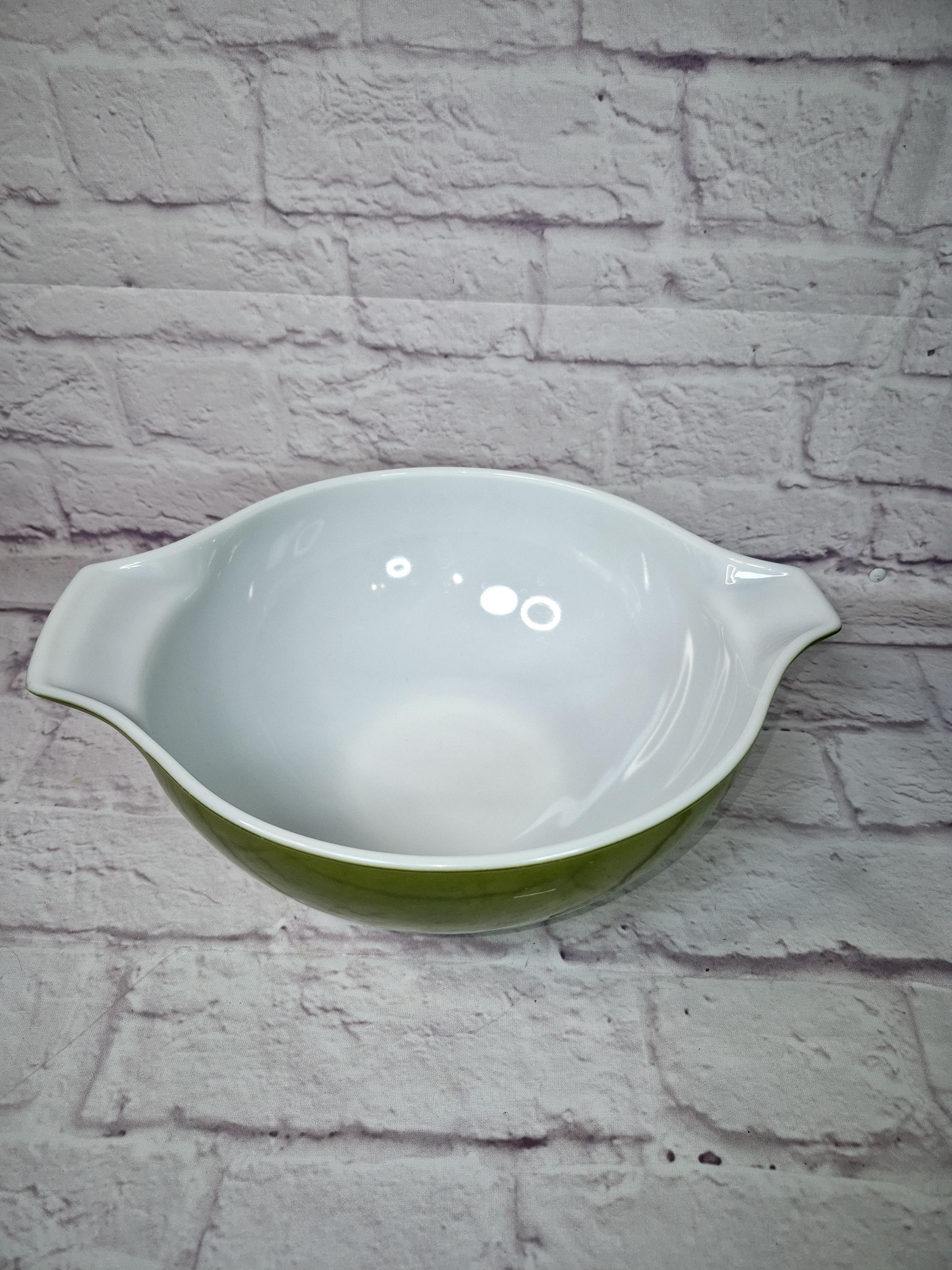 Vintage Pyrex Avocado Green Cinderella Bowl #444 - Pyrex Avocado Green ...
