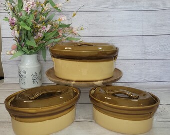 RARE - Vintage TG Green Granville Casserole Dishes - CHOICE 2QT or 1QT English T.G. Green Granville Lidded Casserole - Excellent Condition