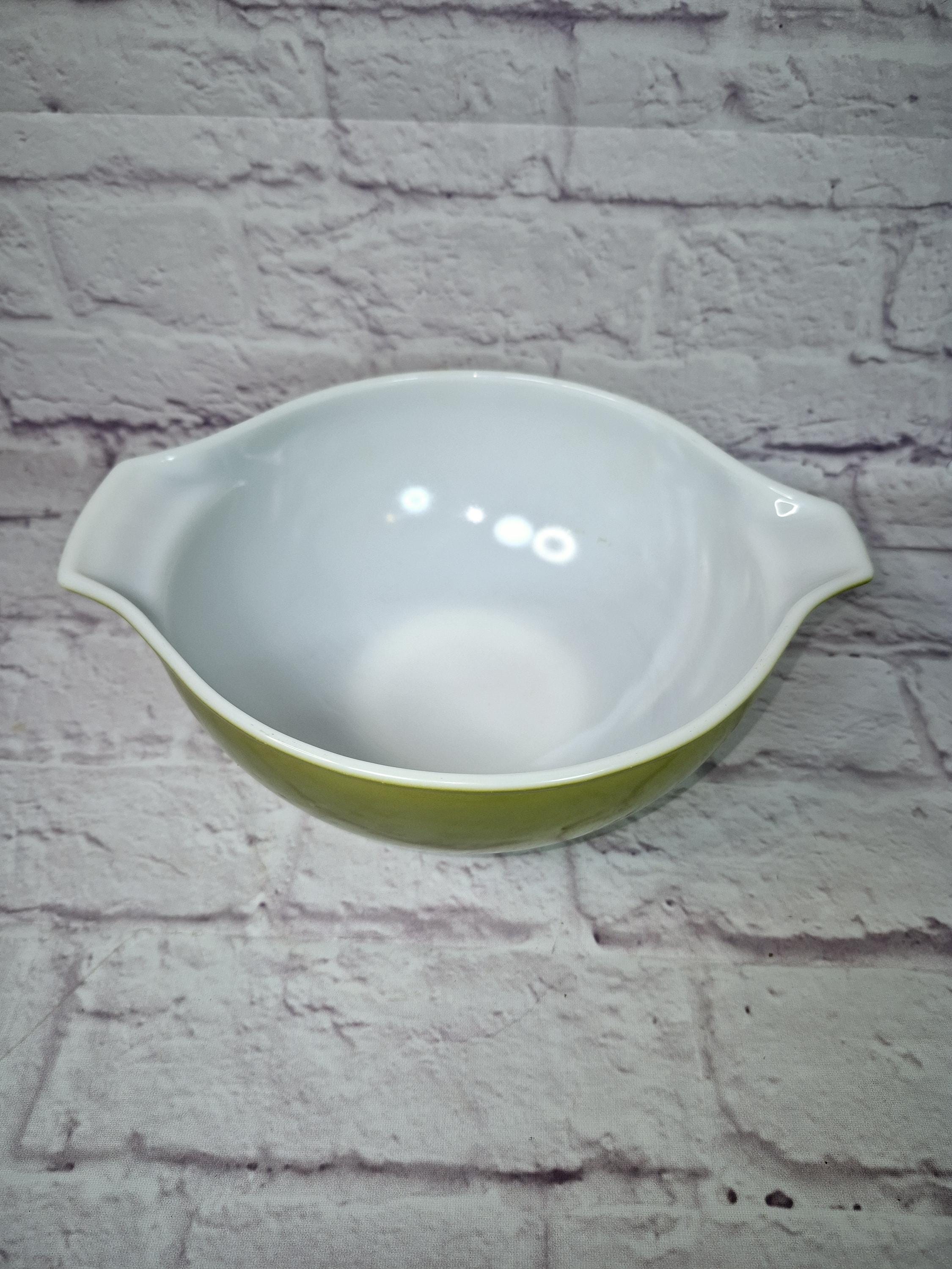 Vintage Pyrex Avocado Green Cinderella Bowl #443 - Pyrex Avocado Green ...