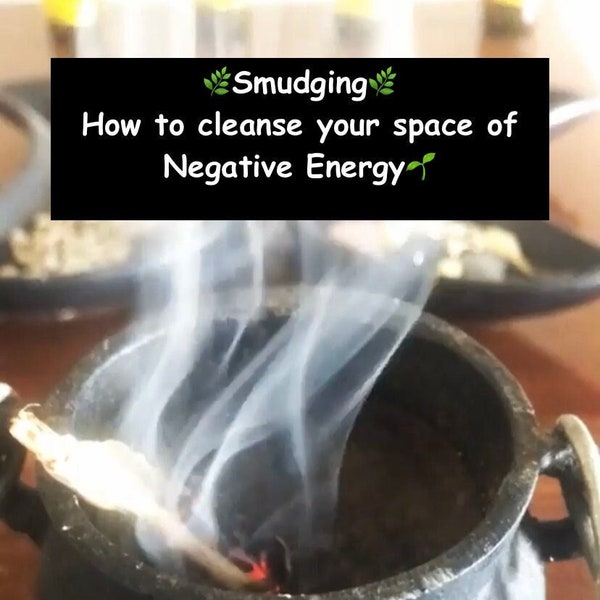 How To Smudge Your Space | Cleanse Your Home | Cleansing | Smudging | Smudge | Get Rid Of Negative Energy | Saging