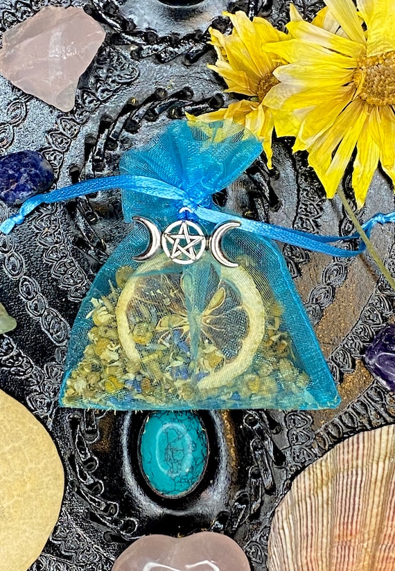 Calming Spell Sachet | Peaceful Energy | Anxiety Relief