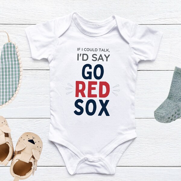 Red Sox Baby Etsy