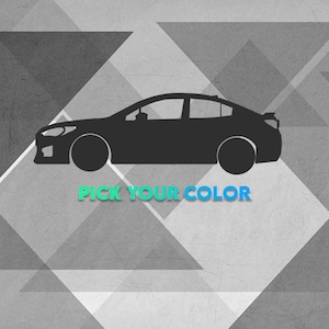 Bumper/Window Decal | FOR IMPREZA | Bumper / Window Stickers Decal