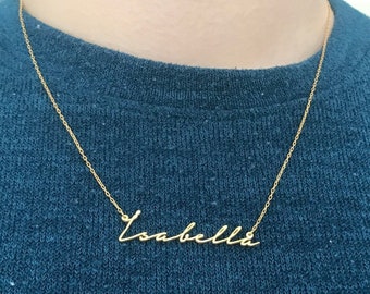 Gold Name Necklace , Custom Name Necklace , Personalized Gifts , Gift For Her , Personalized Jewelry , Jewelry , Personalized Name Necklace