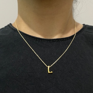 Name Necklace - Initial Necklace - Personalized Letter Necklace - Mother Gifts - Gifts for Her- Birthday Gift - Necklace - Christmas Gift