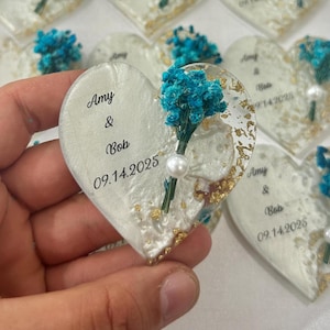 Custom Epoxy Magnet Box, Baptism Favors, Mi Bautizo, Personalized Gifts, Christening Favors, Custom Engagement Favors, Wedding Party Favors