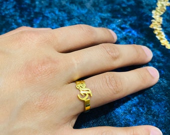 Handwrite Name Ring • Custom Name Ring • Personalized Ring • Dainty Silver Ring • Custom Name Ring • Gold Personalized Ring • Delicate Ring