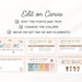 Editable Classroom Slides Template Canva, Class Daily Slides, Teaching ...