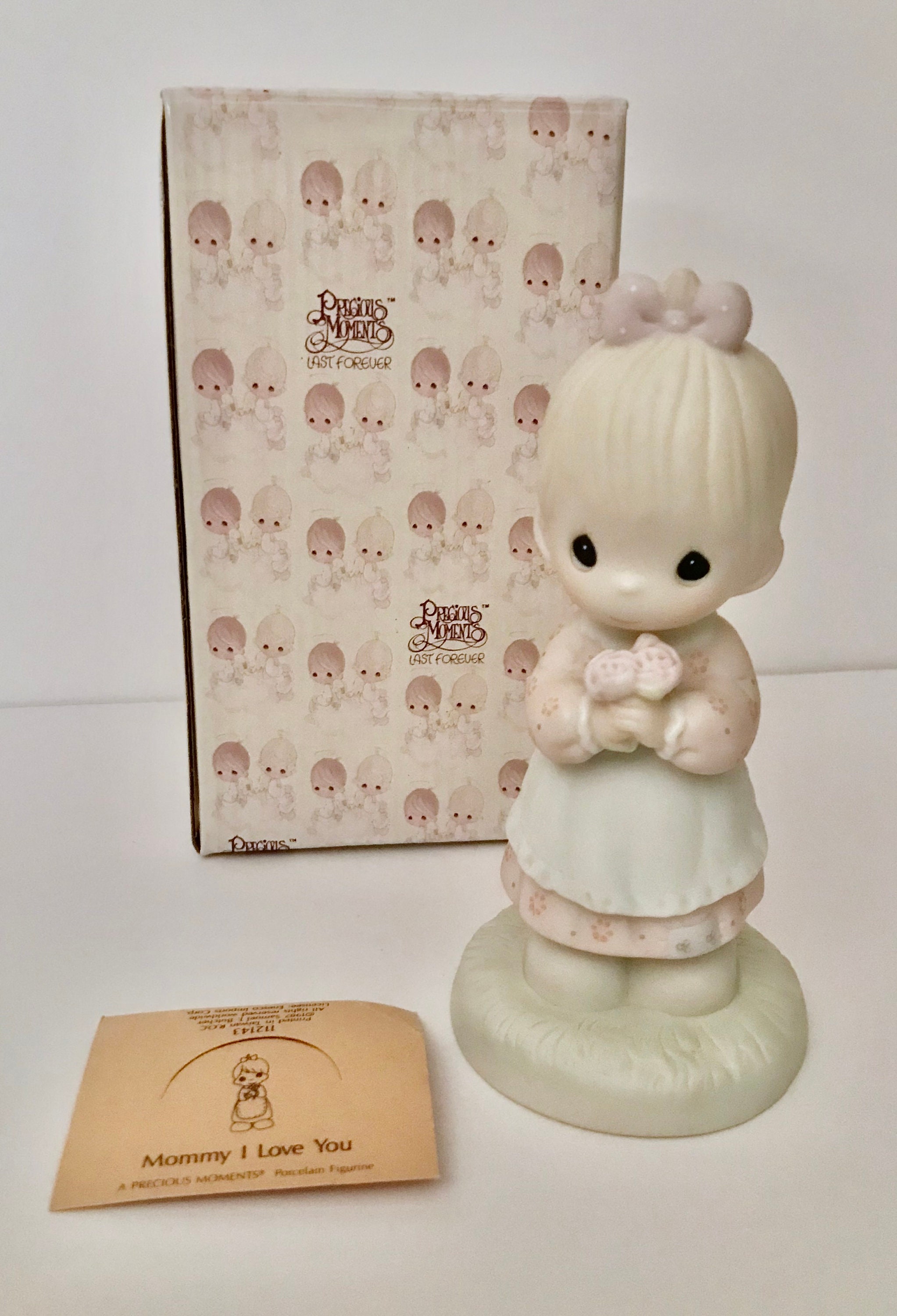 Vintage Precious Moments 1987 Mommy I Love You #112143 - Etsy