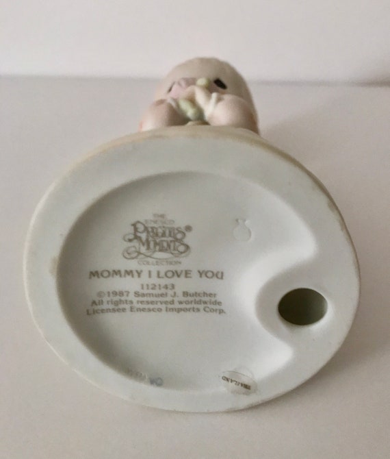 Vintage Precious Moments 1987 Mommy I Love You #112143 - Etsy