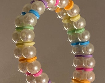 Pear rainbow bracelet