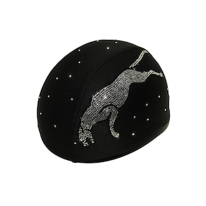 Rhinestone Puma Helmet Cover - Motorcycle, Bicycle, Equestrian