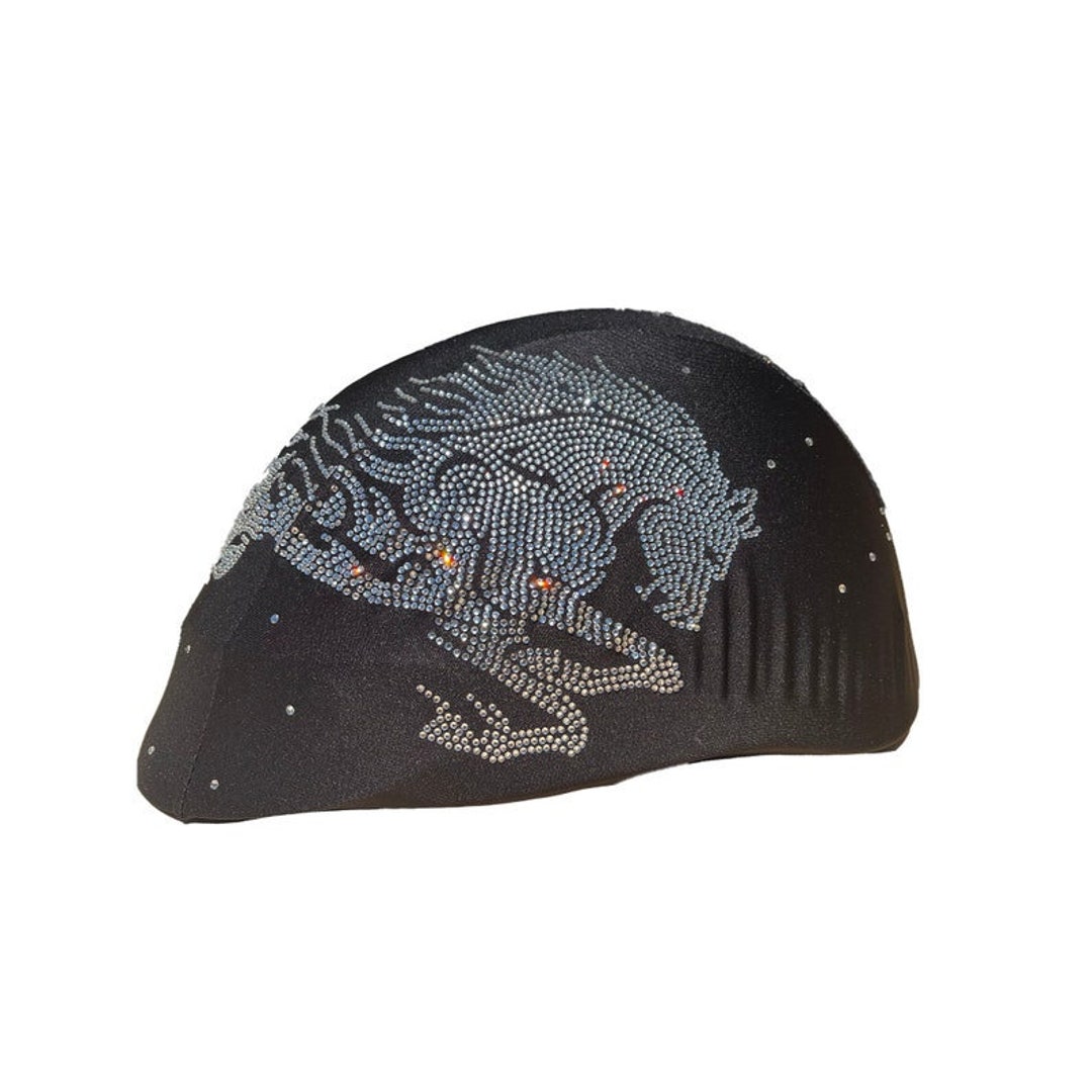 Equestrian Helmet Cover Horse Helmet Cover Motorcycle Etsy