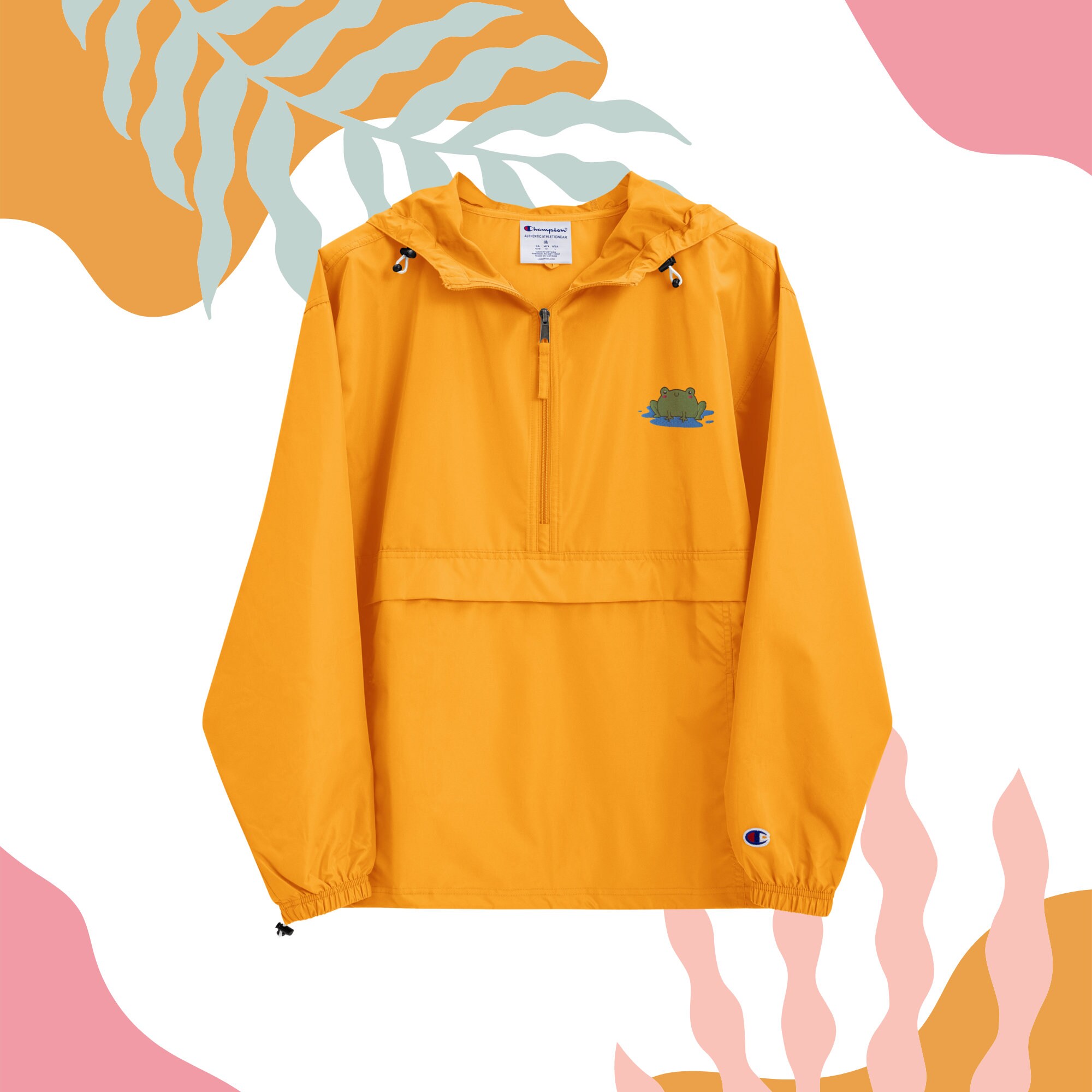 Embroidered Toad Jacket Frog Embroidery 