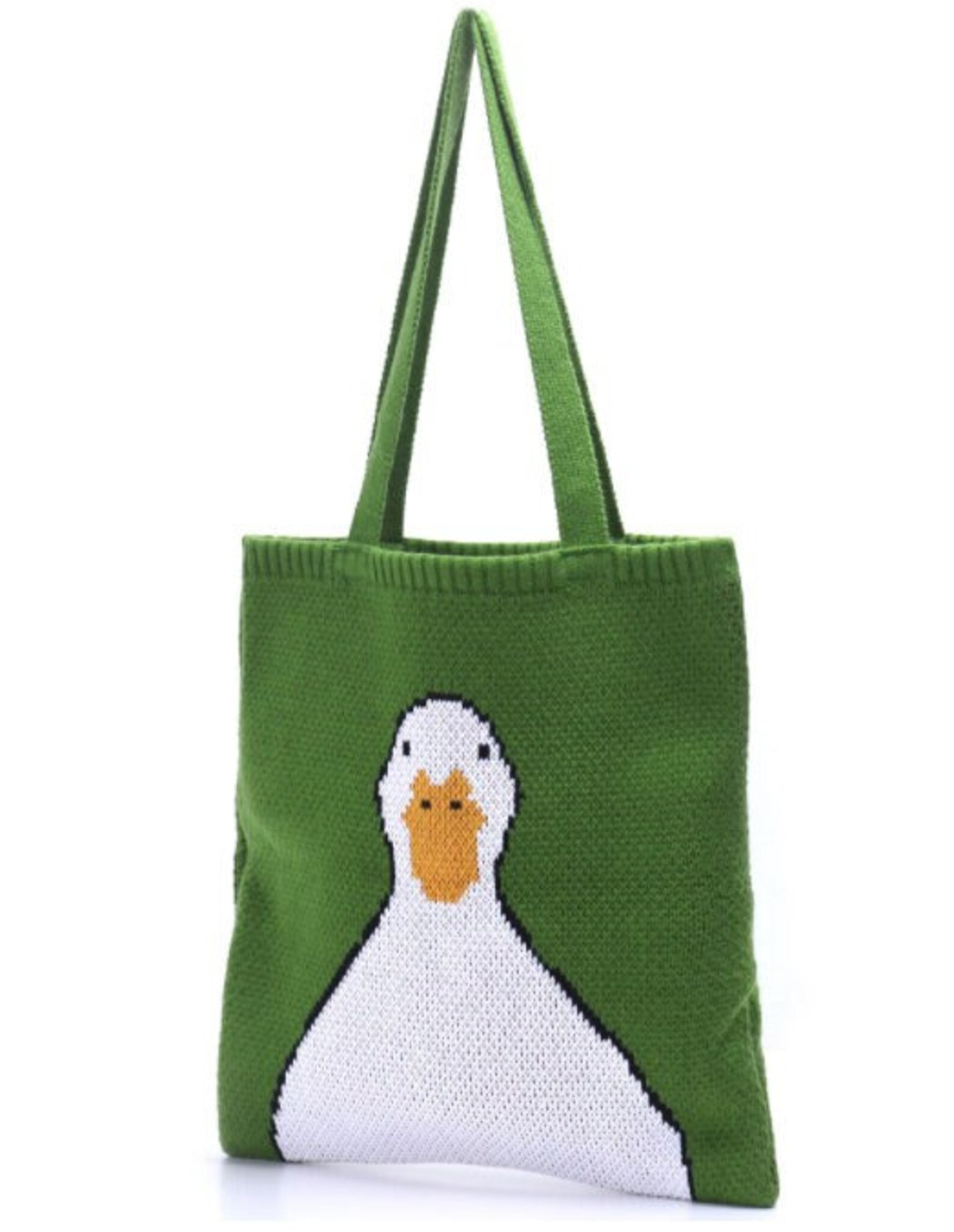 Duck Tote Bag Retro Totes Cute Crochet Tote Animal Tote Etsy