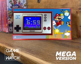 Super Mario Game & Watch Shelf MEGA – Wall Mount/Desk Stand