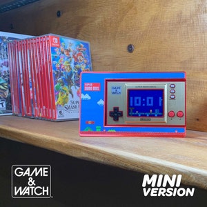 Super Mario Game & Watch Shelf mini – Wall Mount/Desk Stand