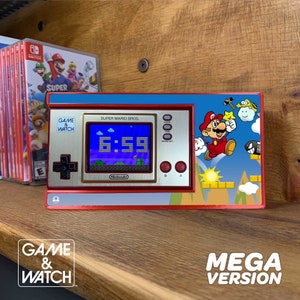 Super Mario Game & Watch Shelf MEGA – Wall Mount/Desk Stand