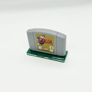 Nintendo64 (N64) Cartridge Display Green